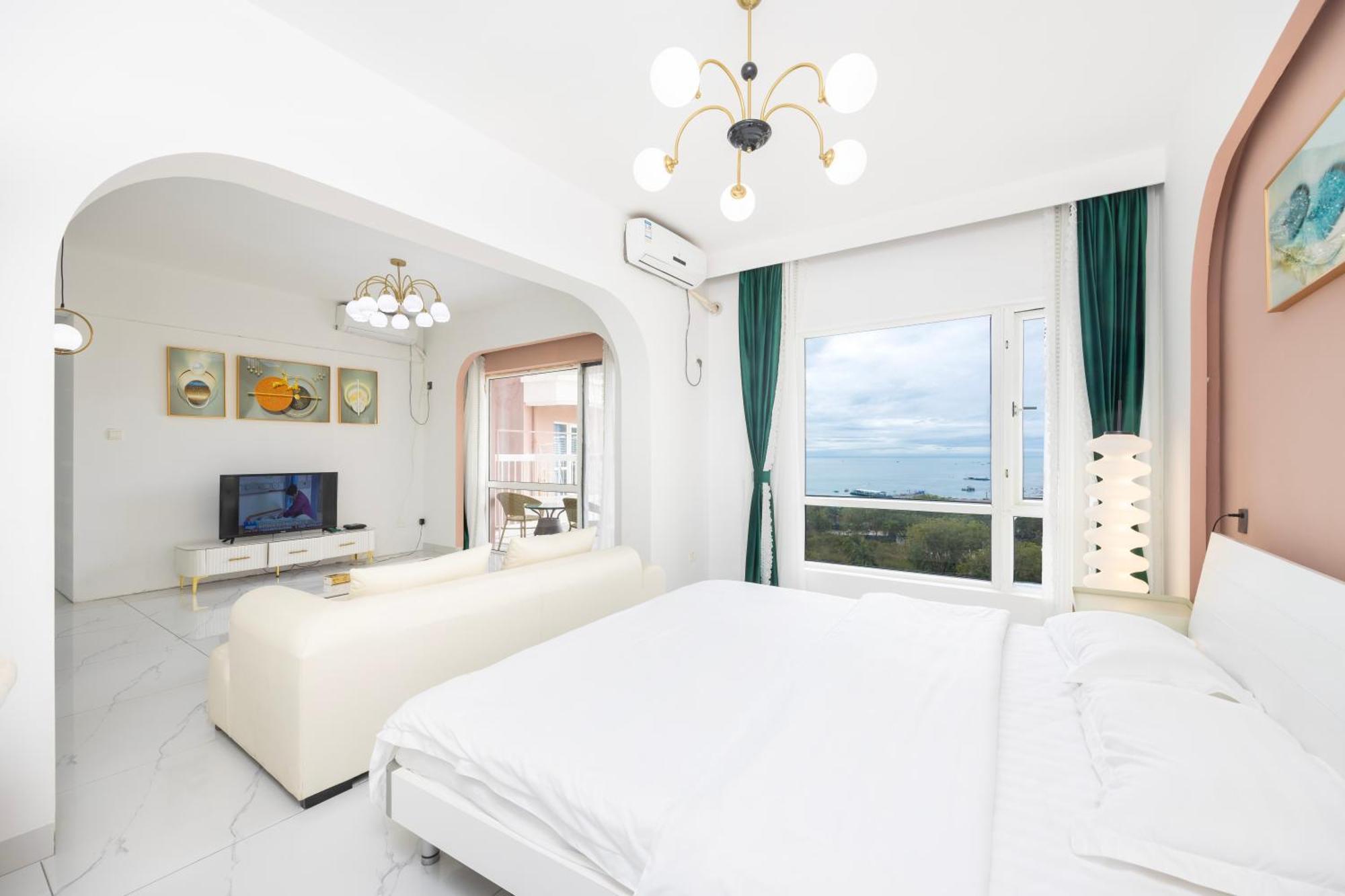 Sanya Zhi Ai Lily Seaview Apartment Dış mekan fotoğraf